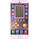 Hra digitální tetris Brick Game elektronická smartphone na baterie 4 barvy Zvuk