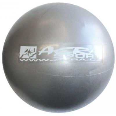 ACRA Míč overball 300mm stříbrný fitness gymball rehabilitační do 120kg