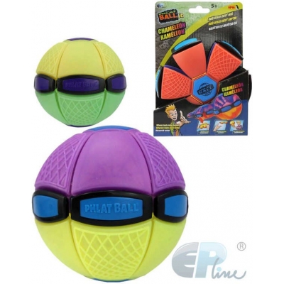 EP line Phlat Ball junior disk 8,5cm měnící se v míč mění barvu 2v1 plast