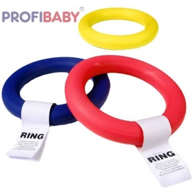 PROFIBABY Kruh plastový házecí masážní 17cm Ring 3 barvy