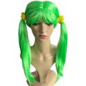 KARNEVAL paruka dětská Lollipopz Amy zelená umělé vlasy