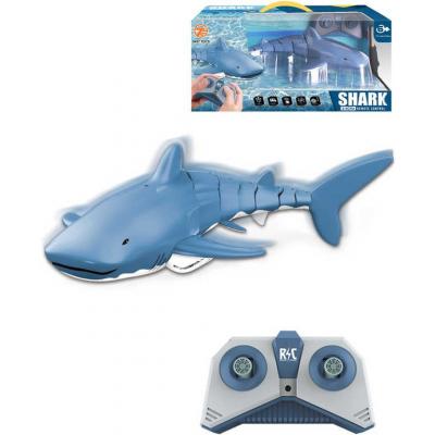 RC Žralok 33cm plave ve vodě na vysílačku 2,4GHz na baterie