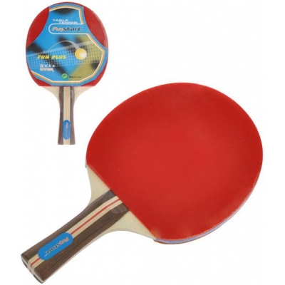 Pálka dětská na stolní tenis stolní tenis (ping pong) 25cm 2-Play dřevěná