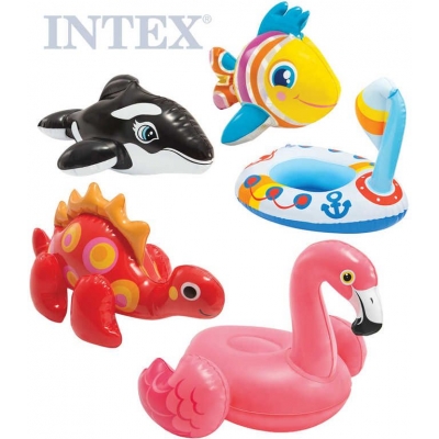 INTEX Hračky nafukovací zvířátko do vody 9 druhů