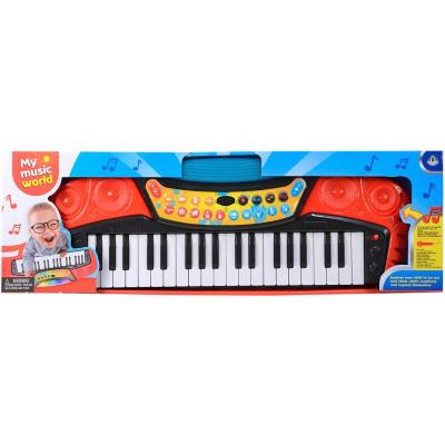 Piano dětské elektronické 37 kláves keyboard na baterie Světlo Zvuk