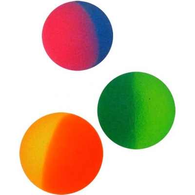 Hopík duhový 45 mm Skákací míček barevný Dóza 3 barvy